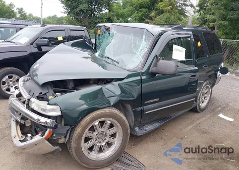 2002 Chevrolet Tahoe Ls z USA, uszkodzony, nr VIN 1GNEK13Z52J231979